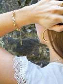 Pulseira folhas