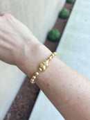 Pulseira Bella (em fio de silicone)