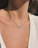 Colar regulável olho grego