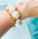 Pulseira de corda borboleta