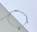 Pulseira de corda olho grego